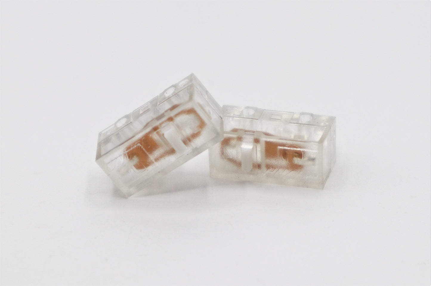 Huano Clear Shell White Dot