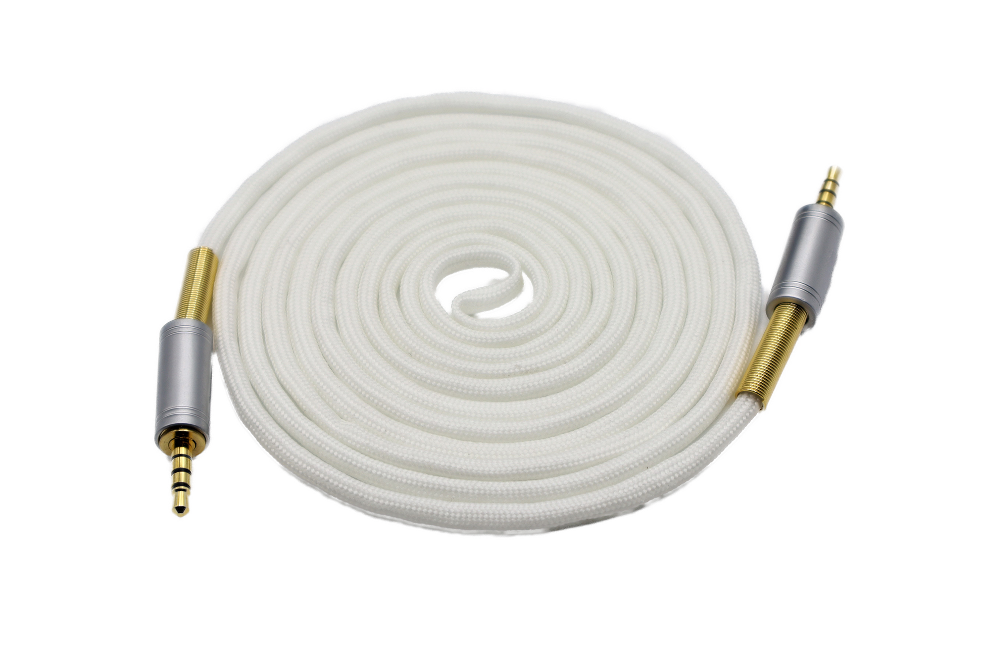 Paracord Audio Cable Glow Gold Plated