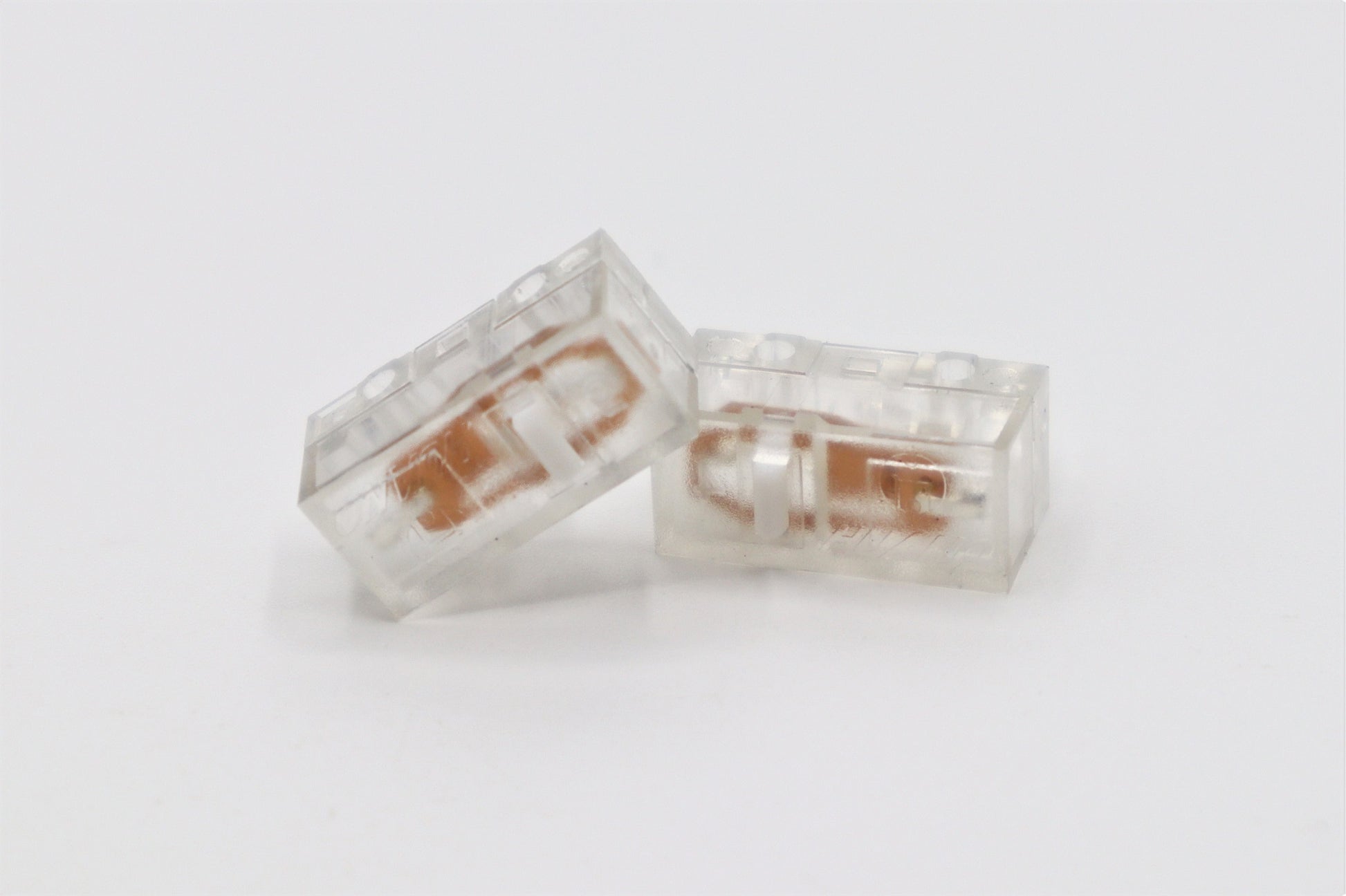Huano Clear Shell White Dot 