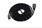 Glitter Sparkle Paracord Mouse Cable Micro USB