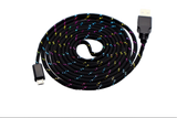 Glitter Sparkle Paracord Mouse Cable Micro USB