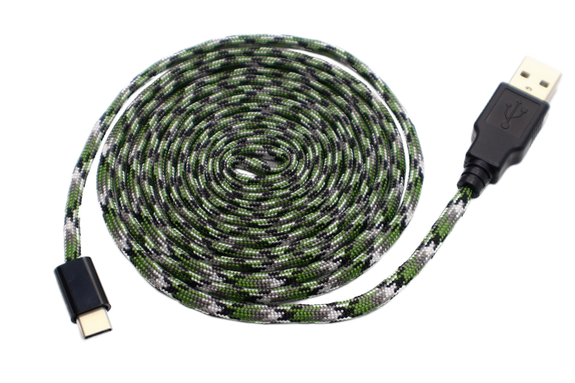 Camo Paracord Mouse Cable USB C