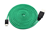 Ooze Green Paracord Mouse Cable USB C