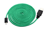 Ooze Green Paracord Mouse Cable Micro USB