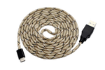 Desert Camo Paracord Mouse Cable USB C