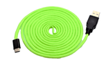 Neon Green Paracord Mouse Cable USB C