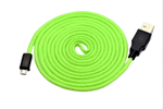 Neon Green Paracord Mouse Cable Micro USB