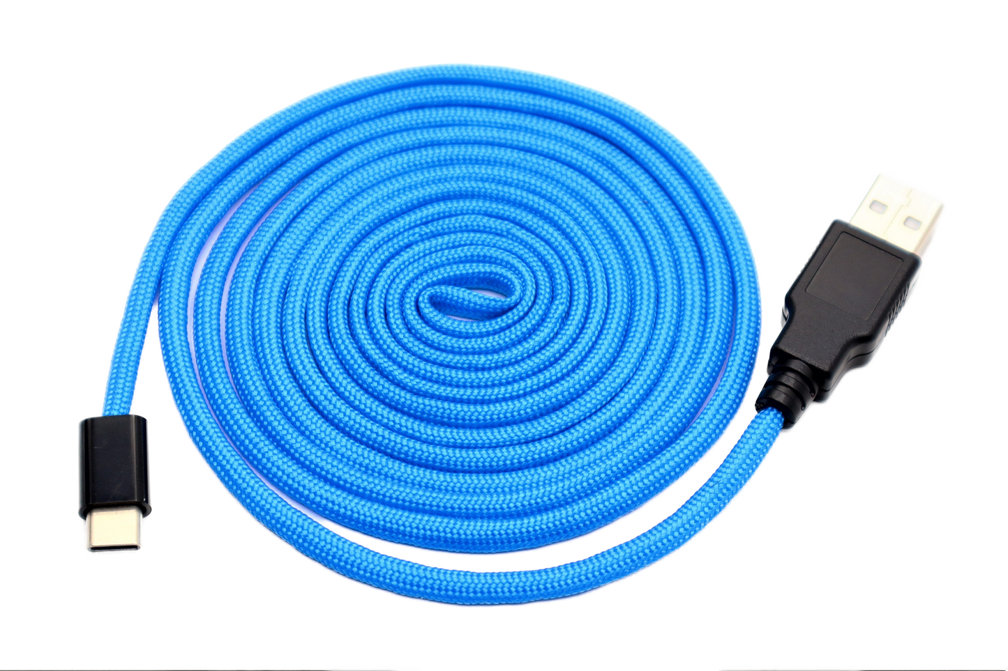 Royal Blue Paracord Mouse Cable USB C