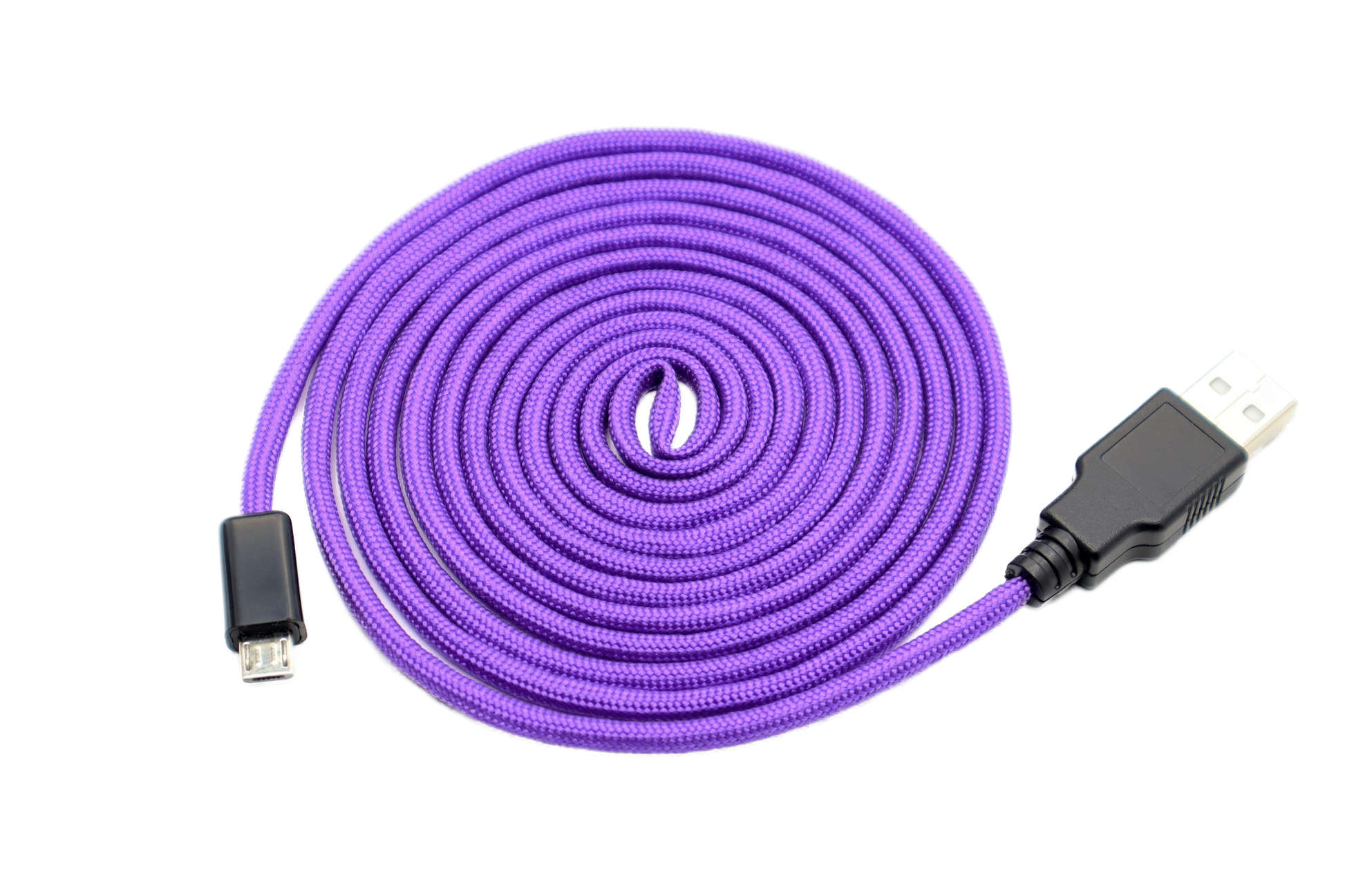 Epic Purple Paracord Mouse Cable Micro USB