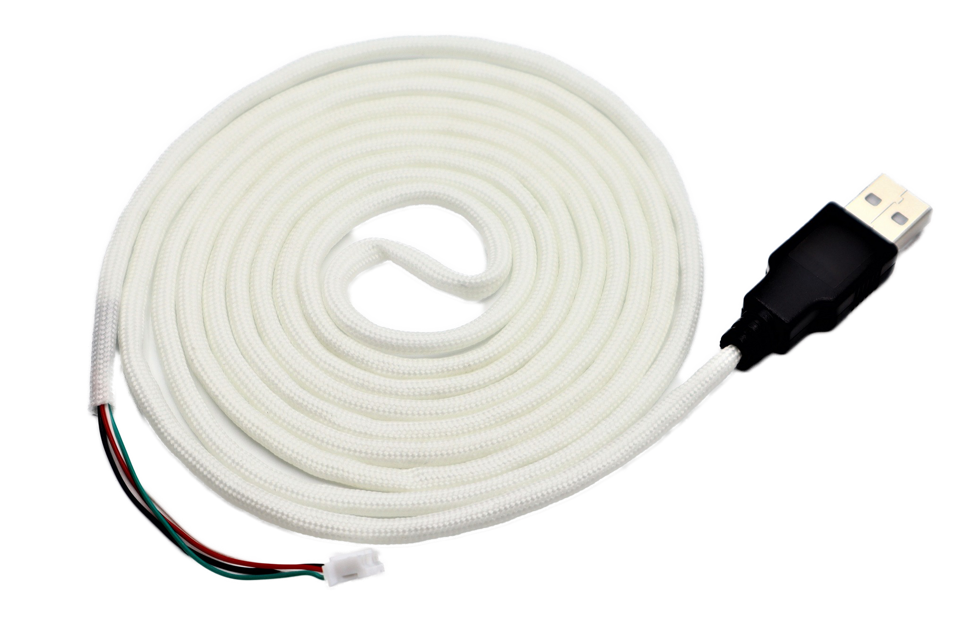 Kryptonite "Glow" Paracord Mouse Cable Black USB