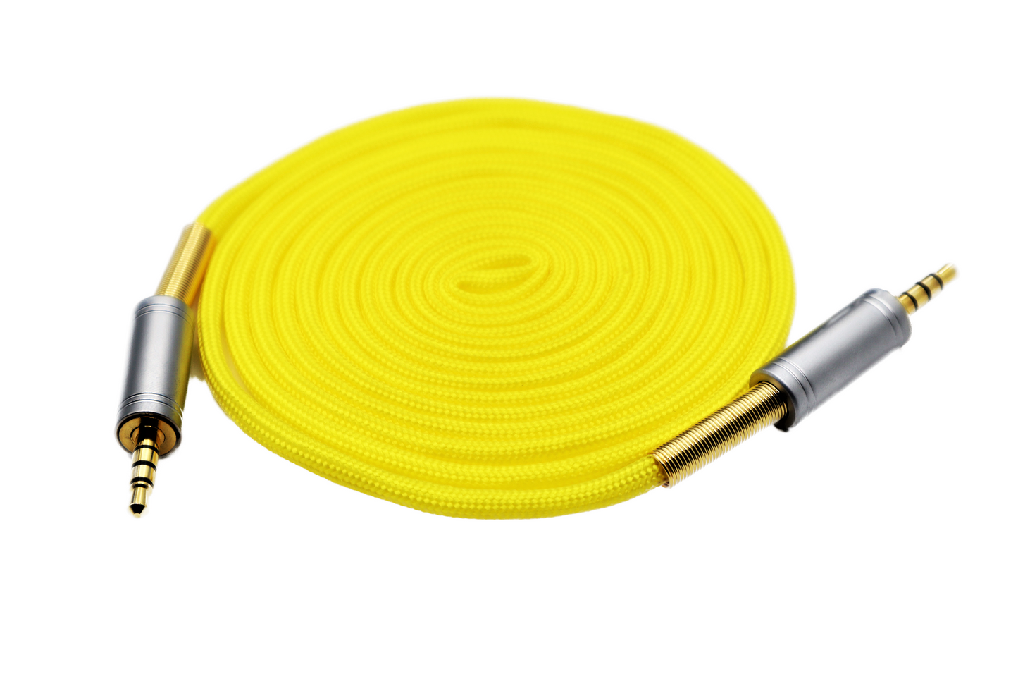 Paracord Audio cable gold plated